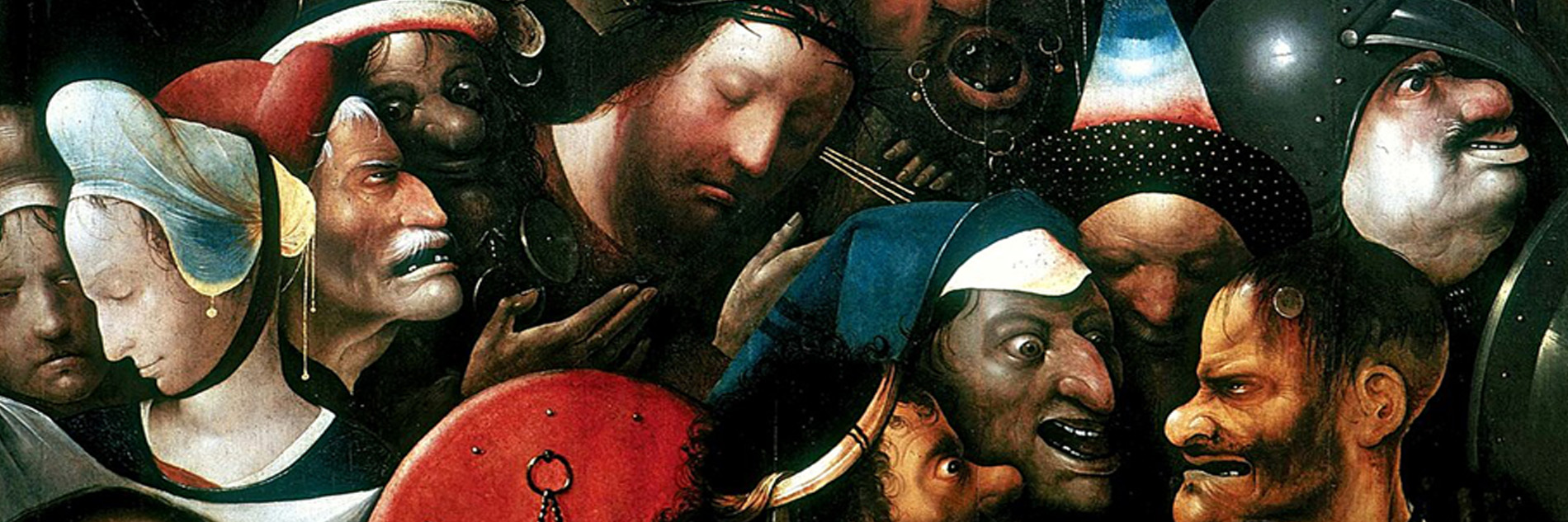 Detail from painting by Hieronymus Bosch 'Christ Carrying The Cross' 